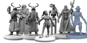 Assault on Santa's Workshop Monster Minis (STL Files)