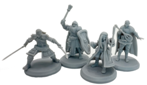 Assault on Santa's Workshop Hero Minis (STL Files)